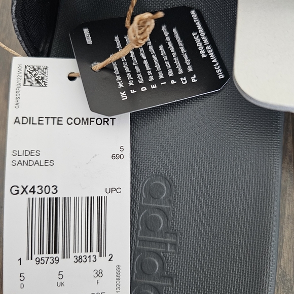 adidas - Women's Adilette Comfort Slides (GX4303) - Picture 7 of 8